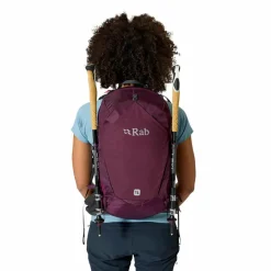 Rab Protium ND rugzak 25 liter dames mulberry