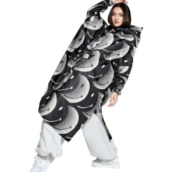 Online Rainkiss Half moon X Smiley regenponcho multicolour