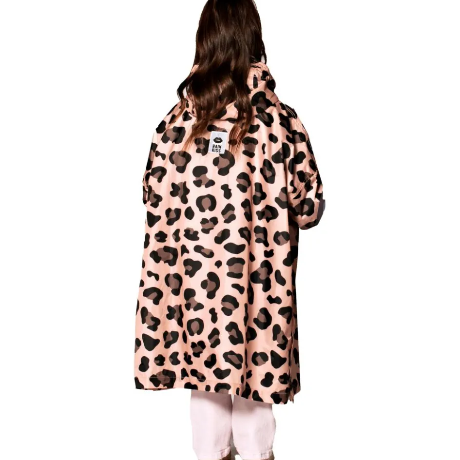 Rainkiss Pink Panther regenponcho junior pink