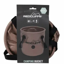 Redcliffs Opvouwbare emmer 10 liter brown