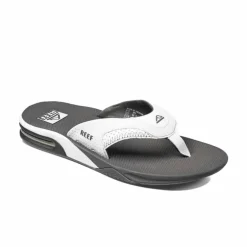 Best Reef Fanning slippers heren grey white
