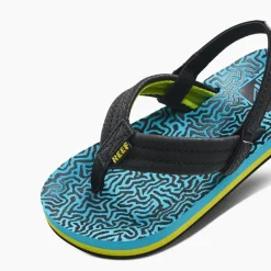 Sale Reef Little Ahi sandalen junior blue coral