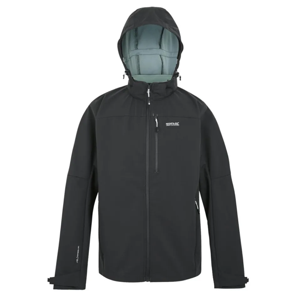 Hot Regatta Arana softshell jas heren ash black