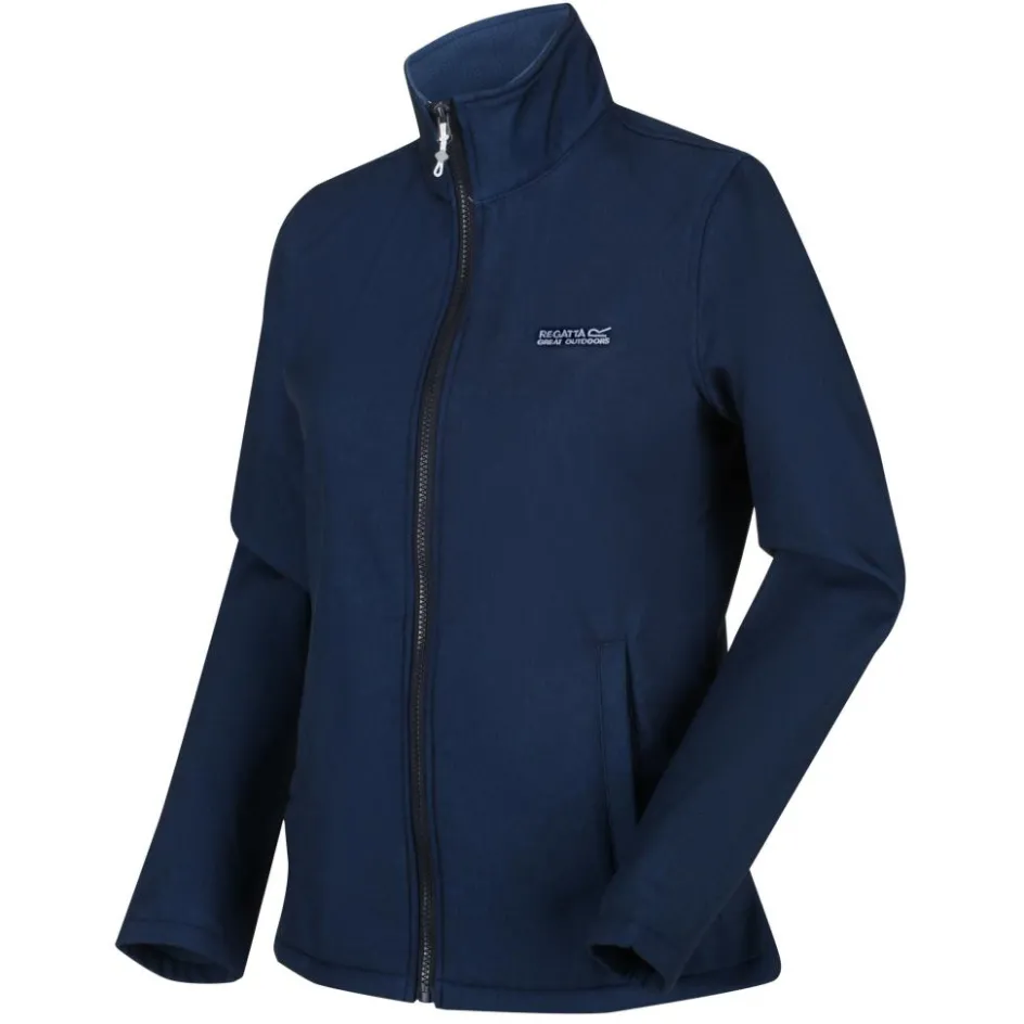New Regatta Connie V softshell jas dames navy marl