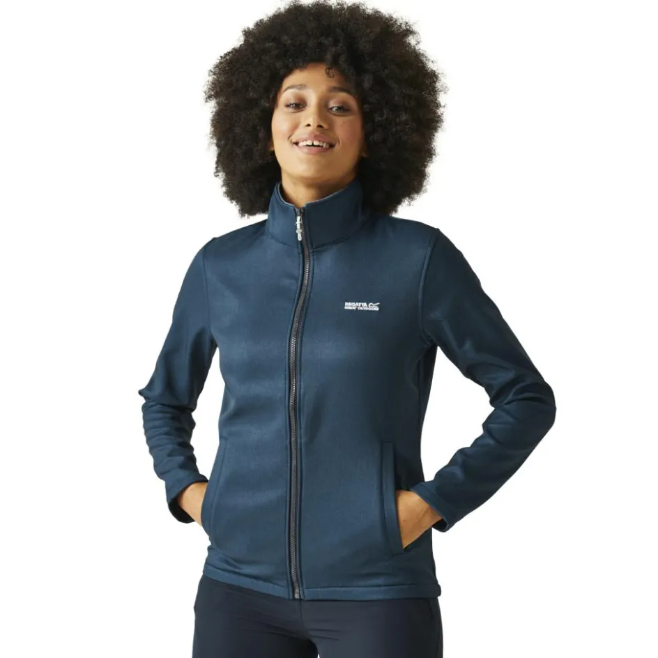New Regatta Connie V softshell jas dames navy marl