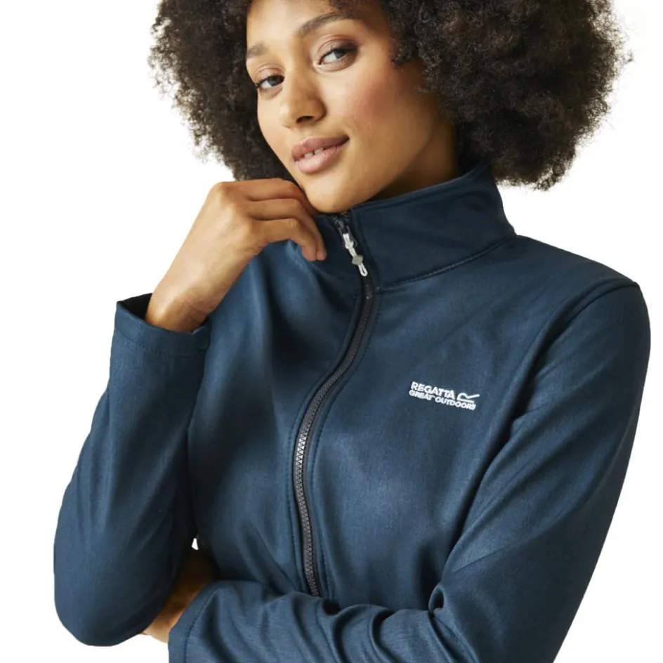 New Regatta Connie V softshell jas dames navy marl