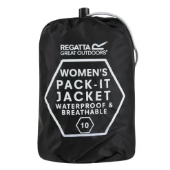 Regatta Pack It III regenjas dames black