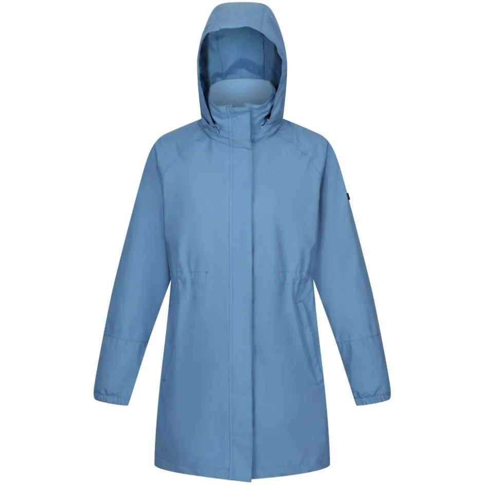 Regatta Sagano parka outdoor jack dames coronet blue white