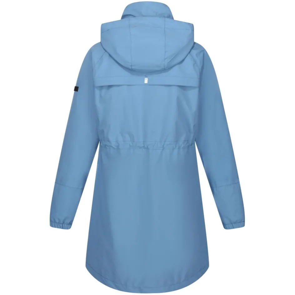 Regatta Sagano parka outdoor jack dames coronet blue white