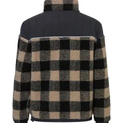 Hot Rehall RITCHALL-R fleece vest junior stone check