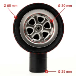 Hot Reich haakse afvoerplug 33 mm