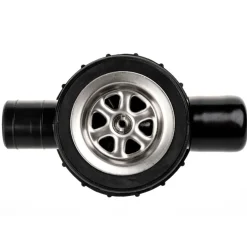 Reich Sifon dubbele afvoerplug met RVS zeefje en afsluit