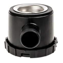 Reich Sifon dubbele afvoerplug met RVS zeefje en afsluit