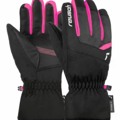 Reusch Bennet R-TEX XT handschoenen junior black black  melange pink glo