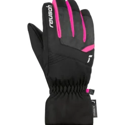 Reusch Bennet R-TEX XT handschoenen junior black black  melange pink glo