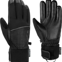 Reusch Mara R-TEX XT handschoenen dames black pied de poule