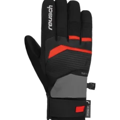 Outlet Reusch Venom R-TEX XT handschoenen heren steel gray fire  red