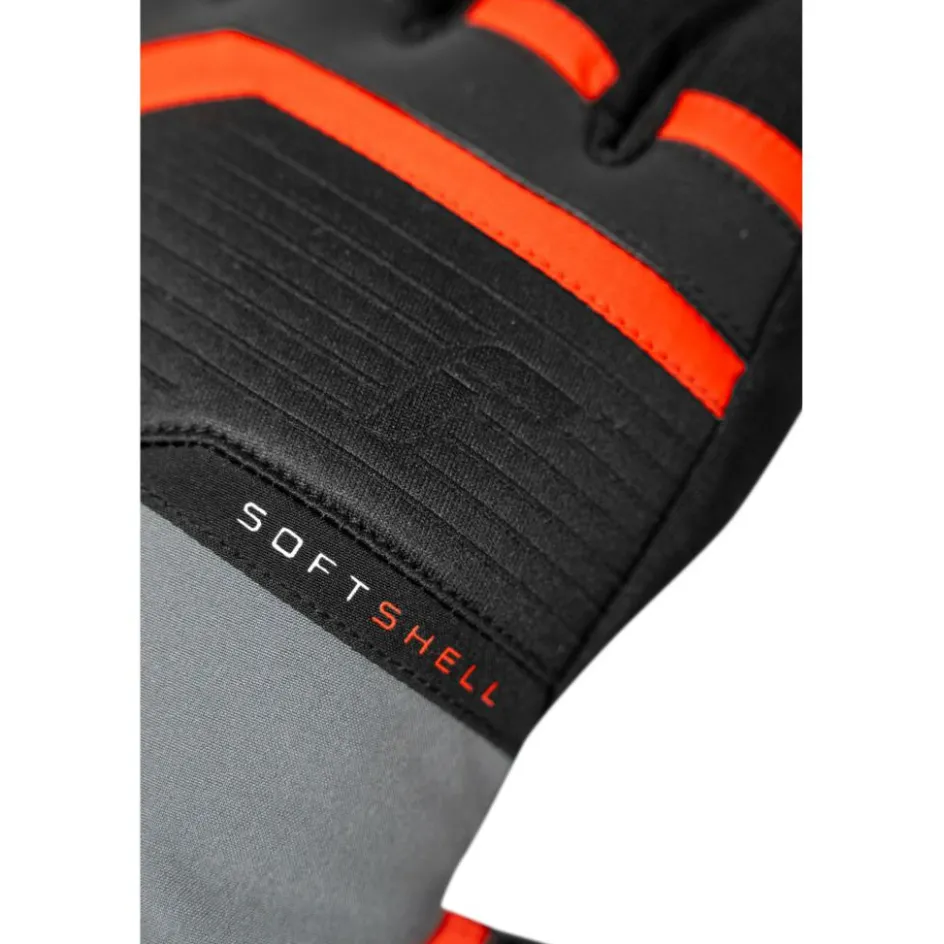 Outlet Reusch Venom R-TEX XT handschoenen heren steel gray fire red