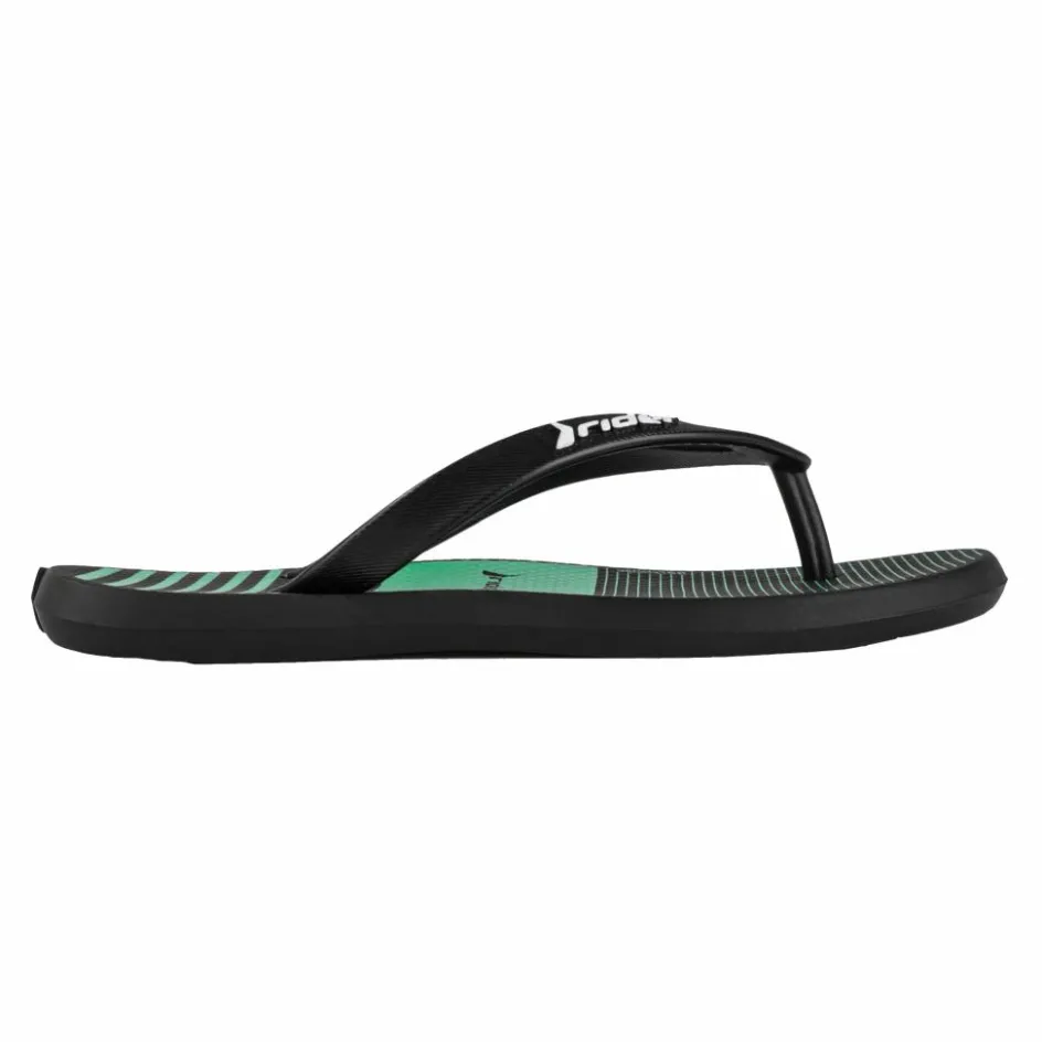 Hot Rider R1 Style Kids slippers junior black green