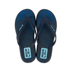 Clearance Rider R1 Style Kids slippers junior black blue