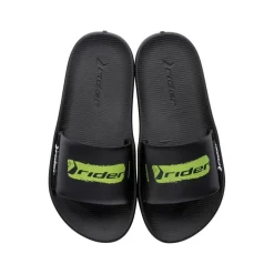 Rider Speed Kids slippers junior black green