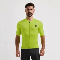 Sale Rogelli Distance fietsshirt heren lime