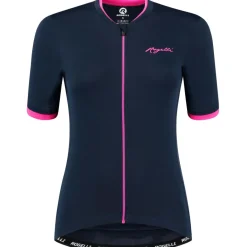 Online Rogelli Essential fietsshirt dames blauw roze
