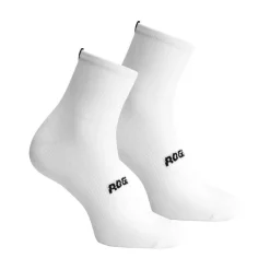 Outlet Rogelli Essential fietssokken wit 2-pack