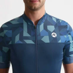 Best Rogelli Essential Graphic fietsshirt heren blauw
