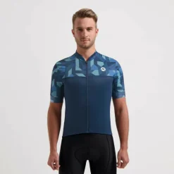 Best Rogelli Essential Graphic fietsshirt heren blauw