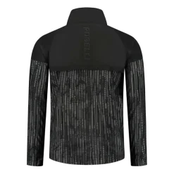 Rogelli Essential Hi Vis hardloopjack heren zwart  reflection