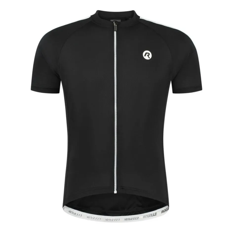 Rogelli Explore fietsshirt heren zwart wit