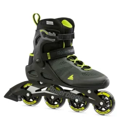 Online Rollerblade Macroblade 80 inline skates heren black lime