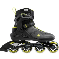 Online Rollerblade Macroblade 80 inline skates heren black lime