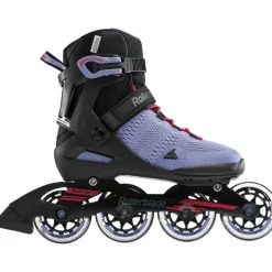 Rollerblade Sirio 84 inline skates dames smokey purple hot  pink