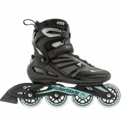 Online Rollerblade Zetrablade W inline skates dames black light blue