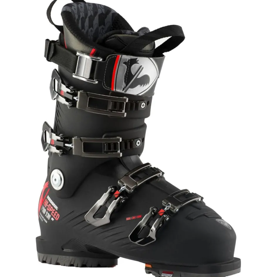 Hot Rossignol Hi-Speed Pro 130 Carbon MV GW skischoenen black red