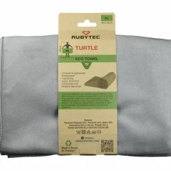 Rubytec Turtle ECO handdoek 150 x 63,5 cm grey