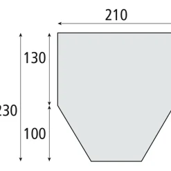 Outlet Safarica Bora strandtent blue