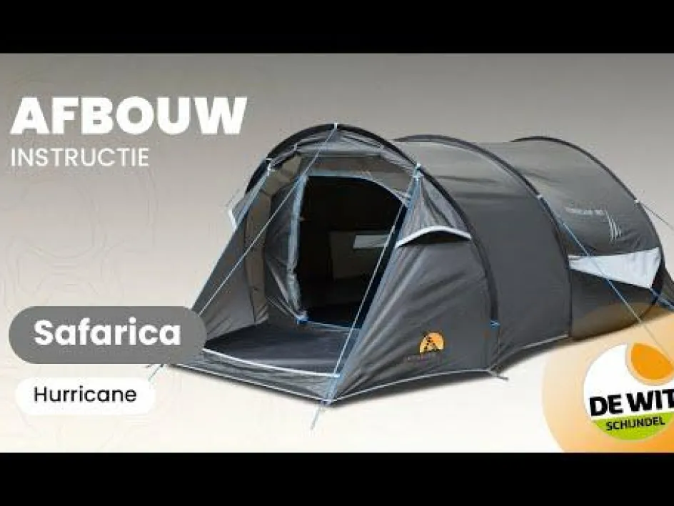 Clearance Safarica Hurricane 180 pop up tent grey
