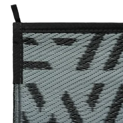 Best Safarica Safarimat buitenkleed 270 x 500 cm lacrimal black  grey