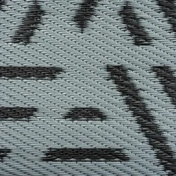 Best Safarica Safarimat buitenkleed 270 x 500 cm lacrimal black  grey