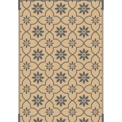 New Safarica Safarimat buitenkleed 270 x 400 cm tiles grey  beige