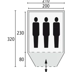 Online Safarica Speed 210 Plus Quick up paraplutent green