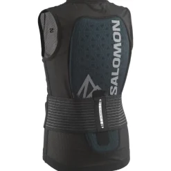 Outlet Salomon Flexcell Pro Vest rugbeschermer junior black