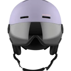 Salomon Orka Visor skihelm junior evening haze