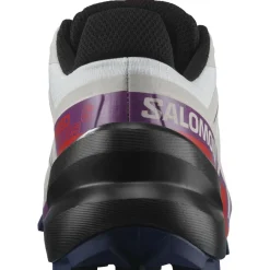 Sale Salomon Speedcross 6 hardloopschoenen dames white sparkling grape