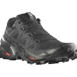 Outlet Salomon Speedcross 6 hardloopschoenen heren black phantom