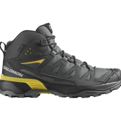 Online Salomon X ULTRA 360 GORE-TEX wandelschoenen heren castlerock black spicy mustard
