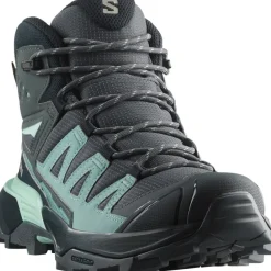 Sale Salomon X ULTRA 360 GORE-TEX wandelschoenen dames turbulence carbon tourmaline